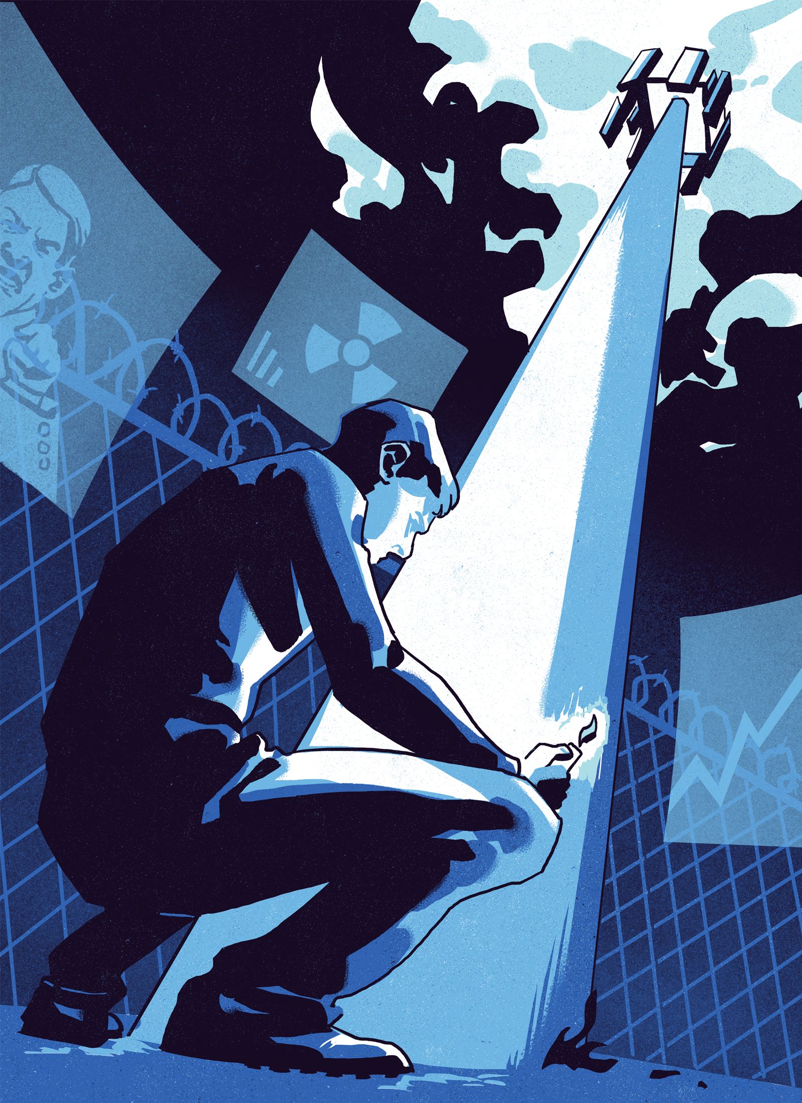 Un Vigilante, 22 Fuegos Torre Celular y un Mundo de Conspiraciones